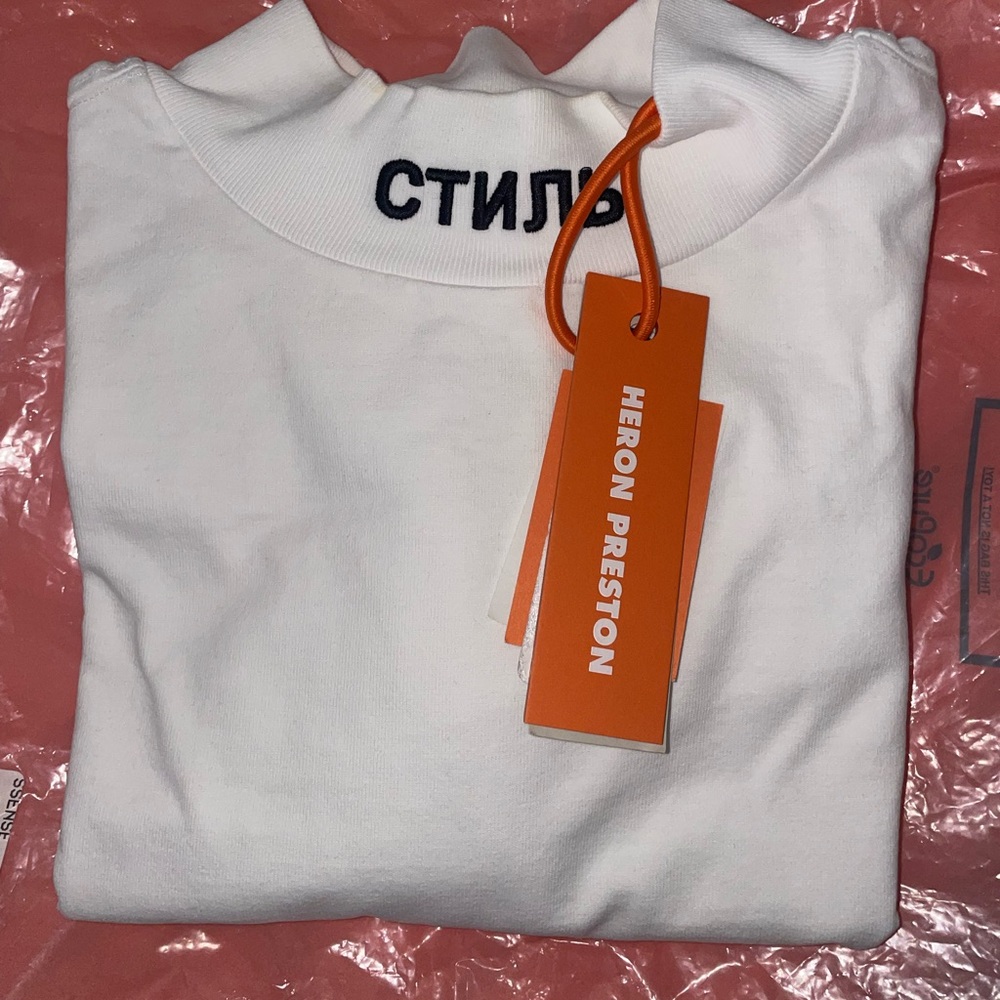 HERON PRESTON MOCK NECK L/S